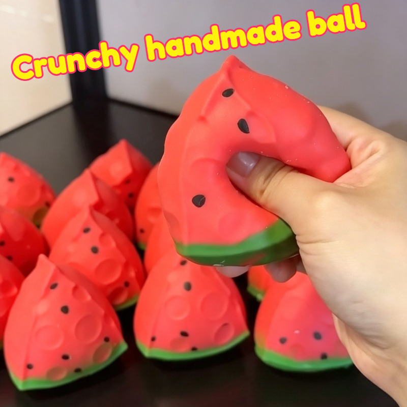 Party Games Ideas - Balle anti-stress en forme de pastèque,
