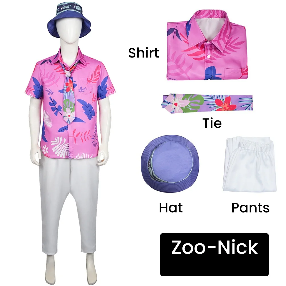 Kids Party Games - Costume de cosplay de Nick Wilde