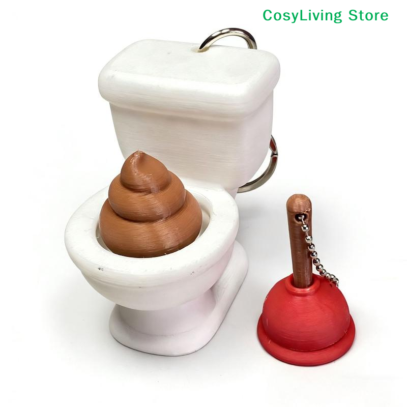 Party Games Ideas - [CL] 1/2 pièces Porte-clés apaisant, Clicker