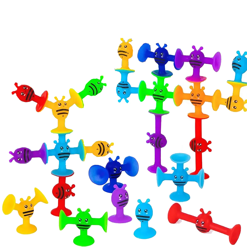 Limbo Game Set - Jouet à ventouse pour abeilles, blocs
