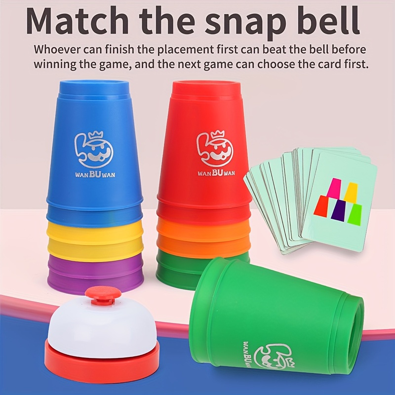 Party Games Competition - Jeu de tasses à empiler rapide