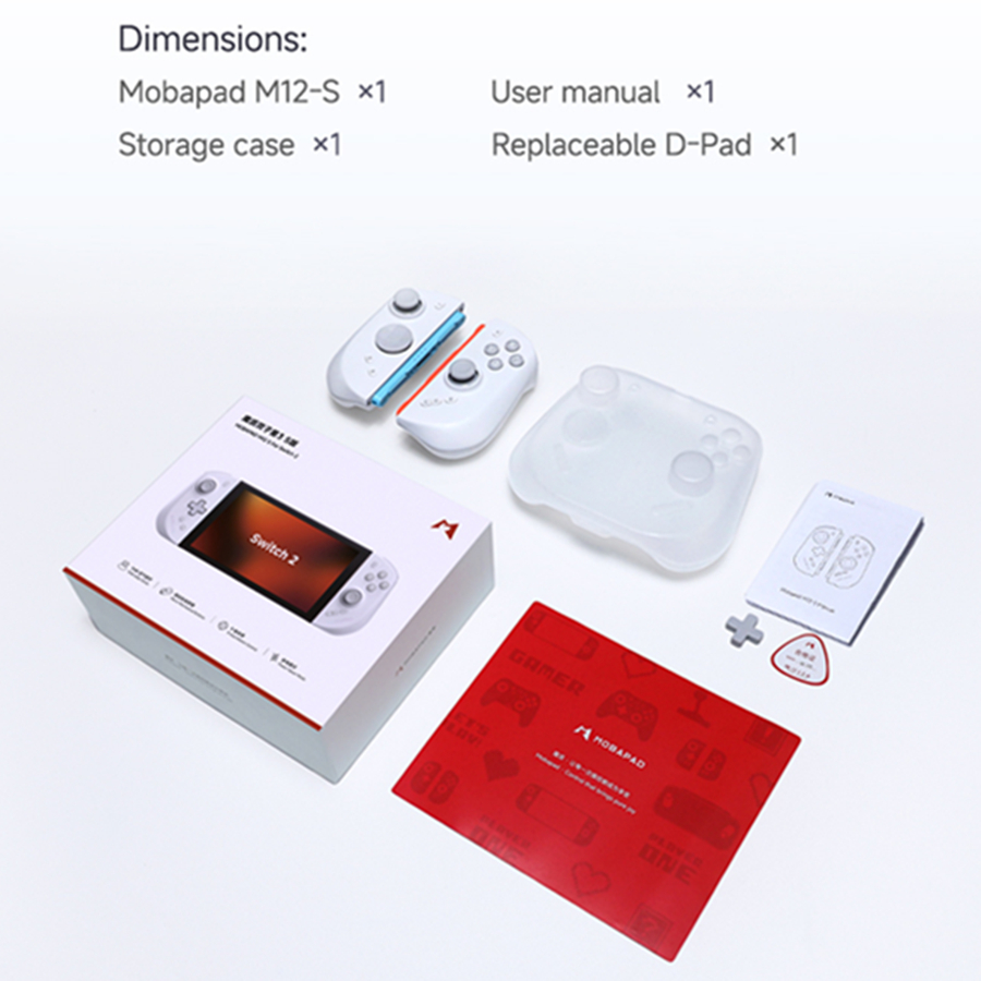 Mobapad M12 S Blanc, GGamepa L - Party Games Switch 2 avis et prix