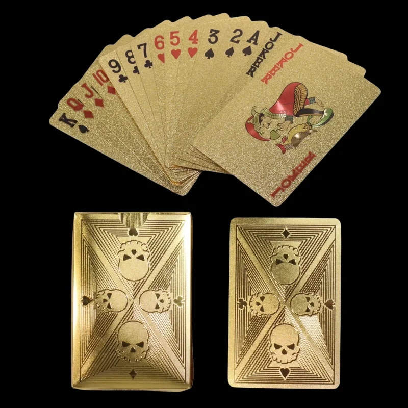 Cartes de poker tête de mort e - Party Games Using Playing Cards avis et prix