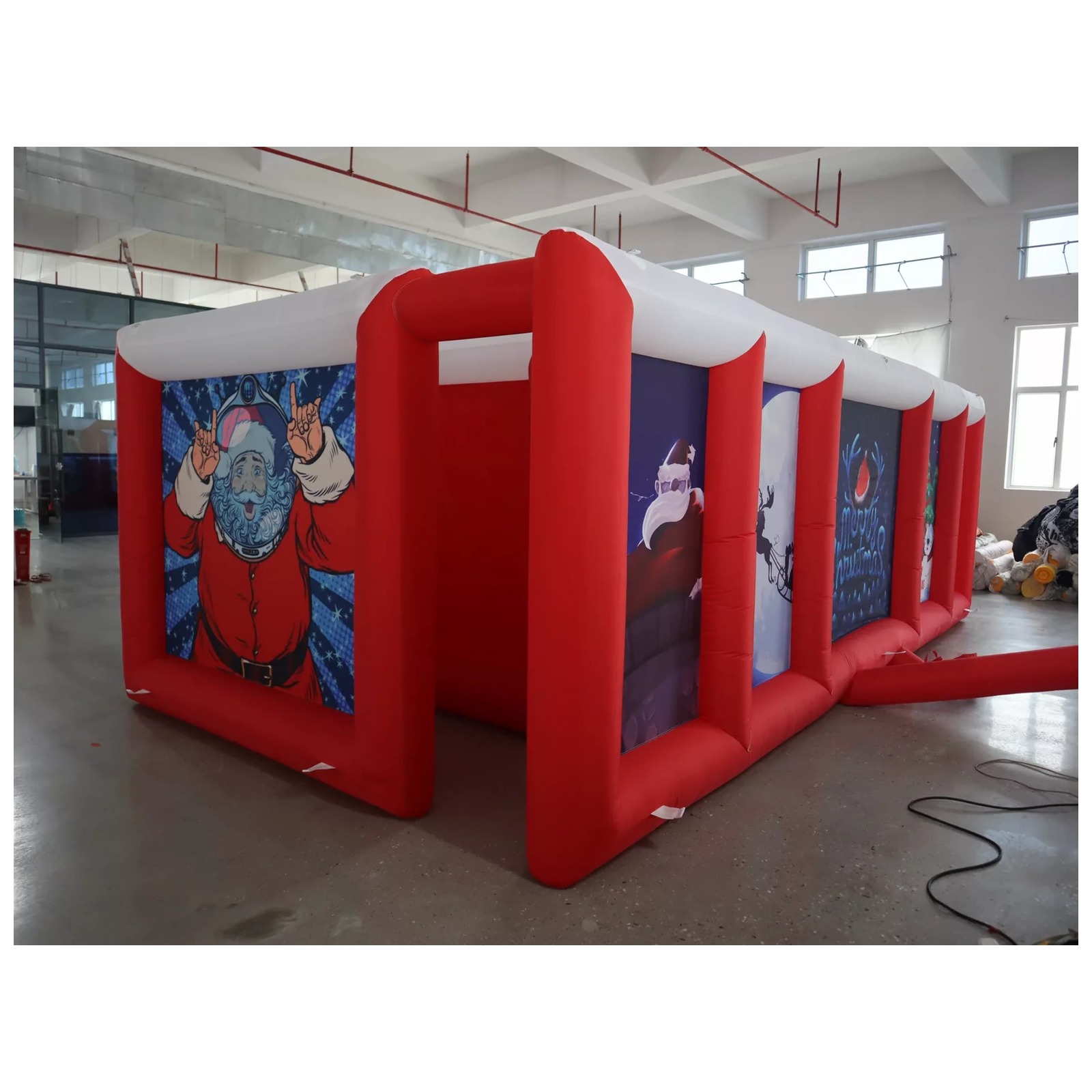 Grand labyrinthe gonflable rou - Kids Party Games avis et prix